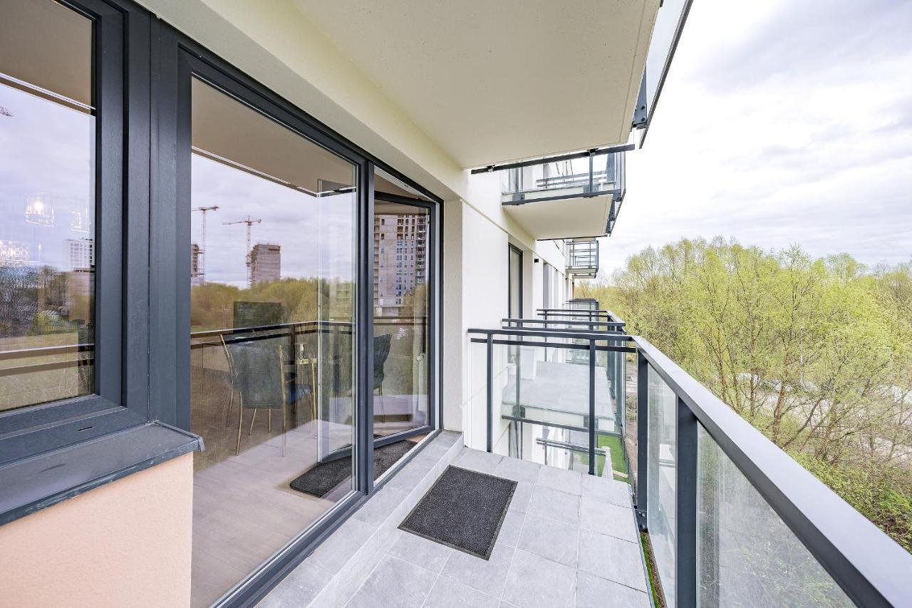 Ferienwohnung Apartament Nowa Letnica, Osiedle Latarnikow Danzig Exterior foto