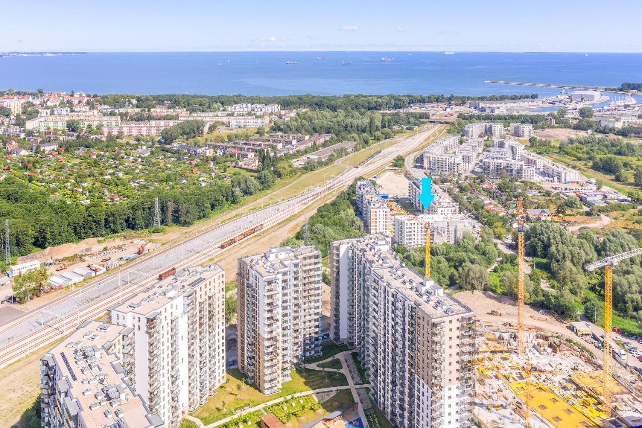 Ferienwohnung Apartament Nowa Letnica, Osiedle Latarnikow Danzig Exterior foto